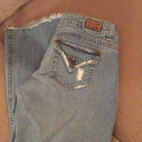 29L light wash gently used bootcut - Picture 4 of 4